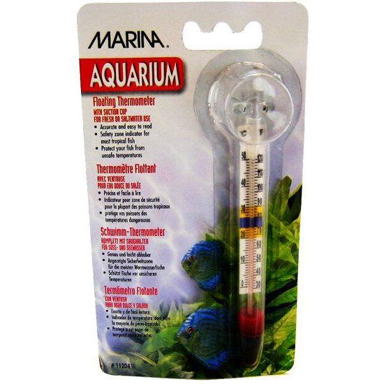 Marina Floating Thermometer with Suction Cup-Fish-Marina-Large Thermometer with Suction Cup-