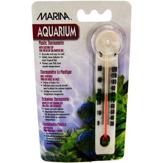 Marina Plastic Thermometer with Suction Cup-Fish-Marina-Plastic Thermometer with Suction Cup-