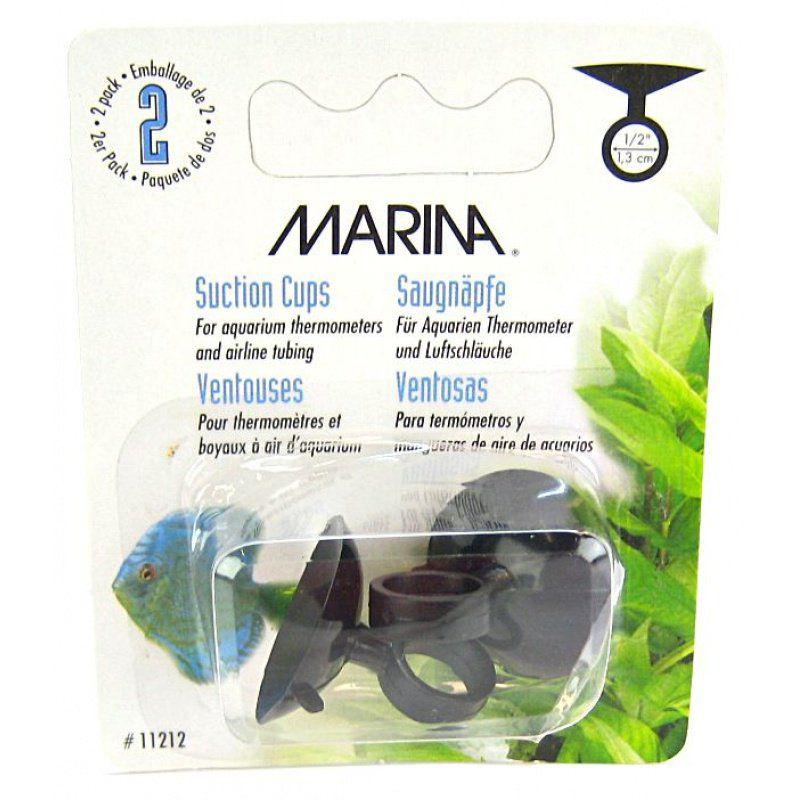 Marina Thermometer Suction Cups - Black-Fish-Marina-Thermometer Suction Cups (2 Pack)-