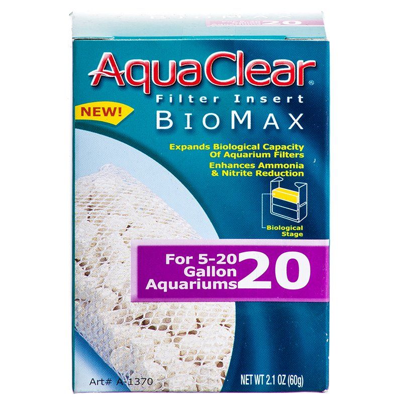 Aquaclear Bio Max Filter Insert-Fish-AquaClear-Bio Max 20 (Fits AquaClear 20 & Mini)-