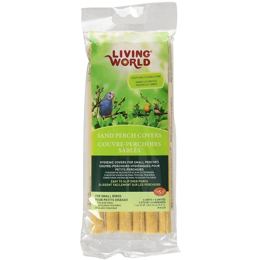 Living World Sand Perch Cover Replacements-Bird-Living World-6 Pack-