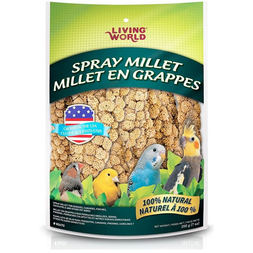 Living World Spray Millet-Bird-Living World-7 oz (12 Pack)-