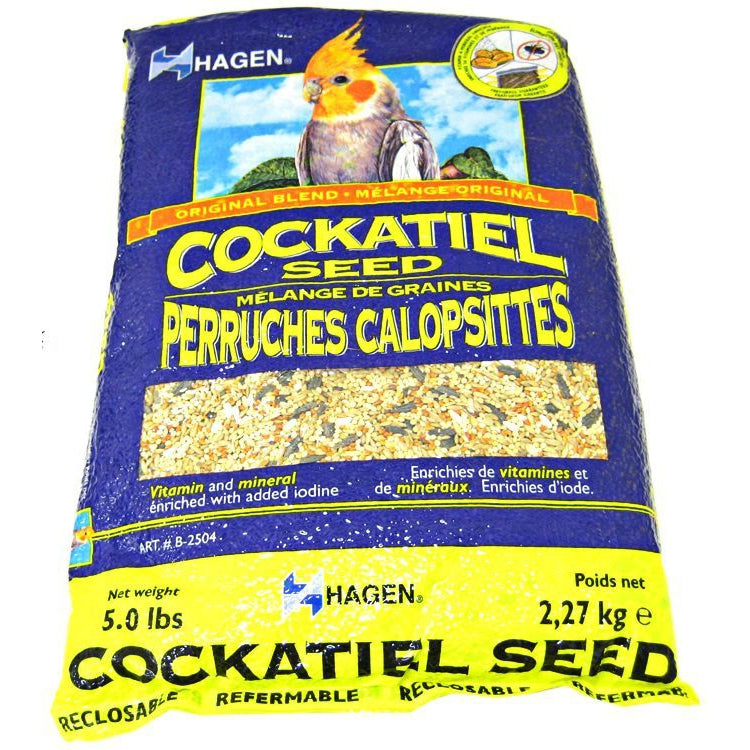 Hagen Cockatiel Seed - VME-Bird-Hagen-5 lbs-