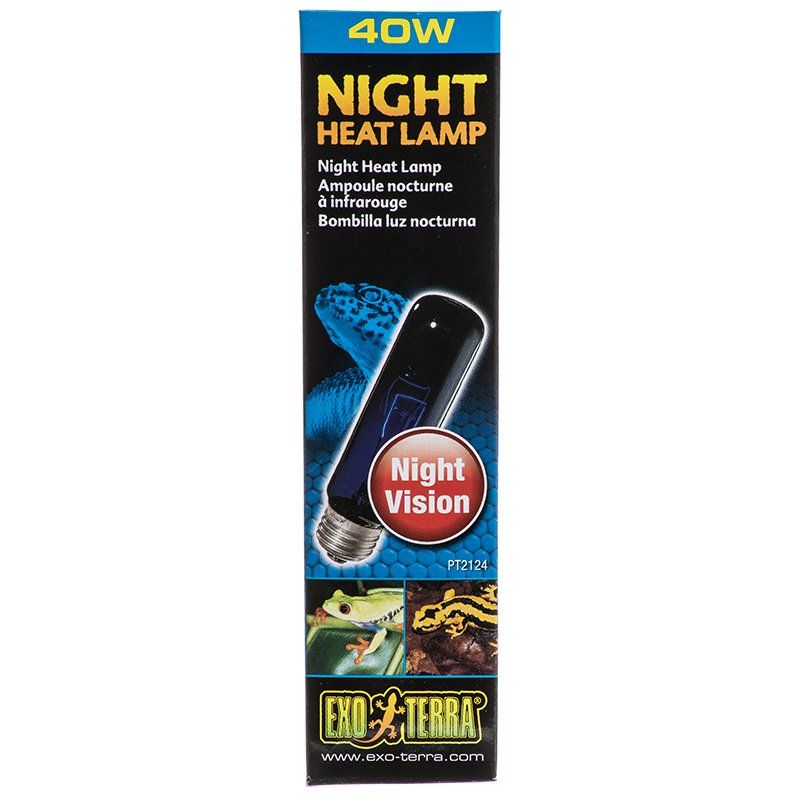 Exo-Terra Night Heat Lamp-Reptile-Exo-Terra-40 Watts - T10-