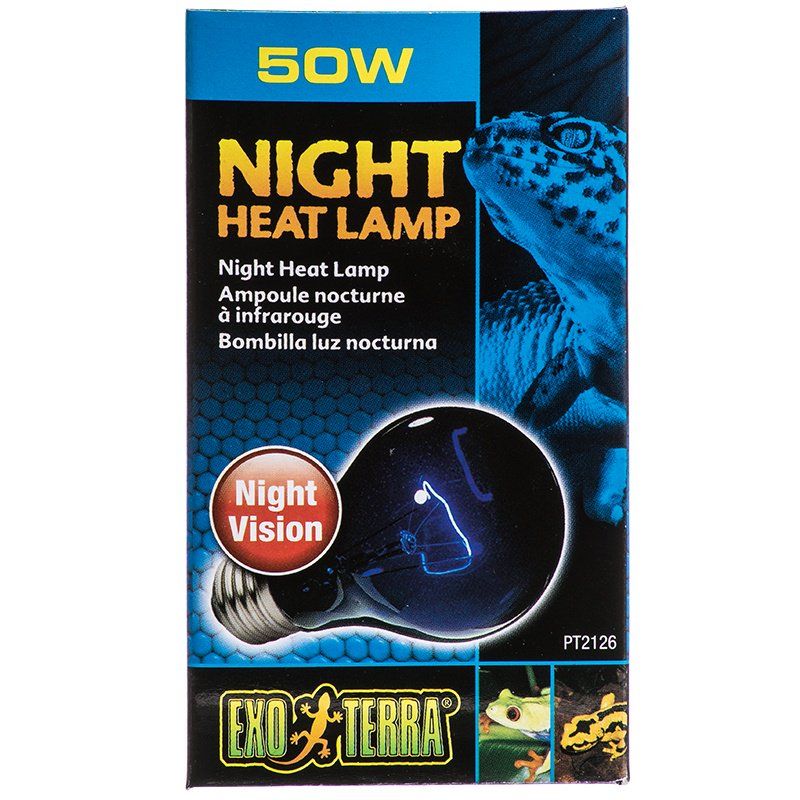 Exo-Terra Night Heat Lamp-Reptile-Exo-Terra-50 Watts - A19-