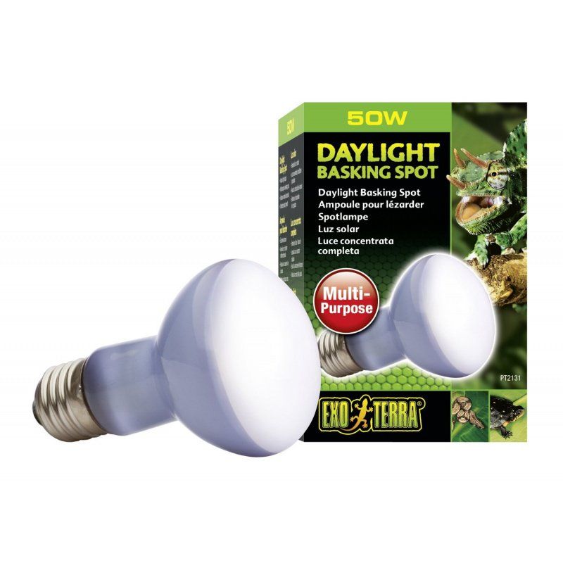 Exo-Terra Sun Glo Neodymium Basking Spot Lamps-Reptile-Exo-Terra-50 Watts-