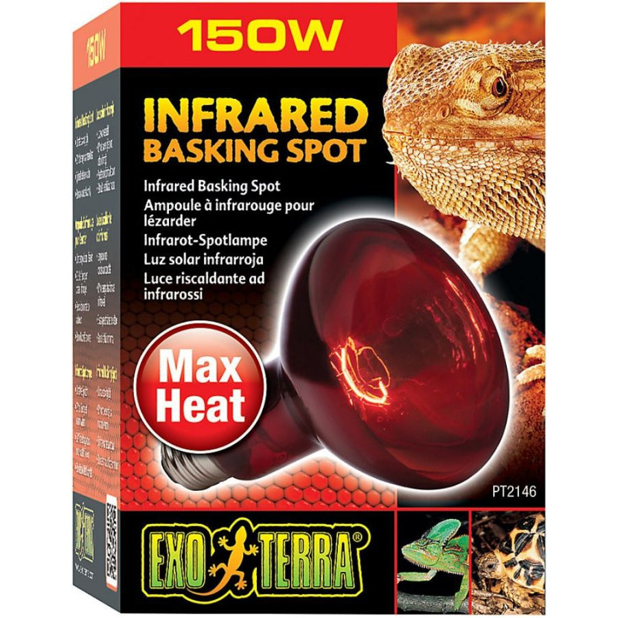 Exo-Terra Heat Glo Infrared Heat Lamp-Reptile-Exo-Terra-150 Watts-
