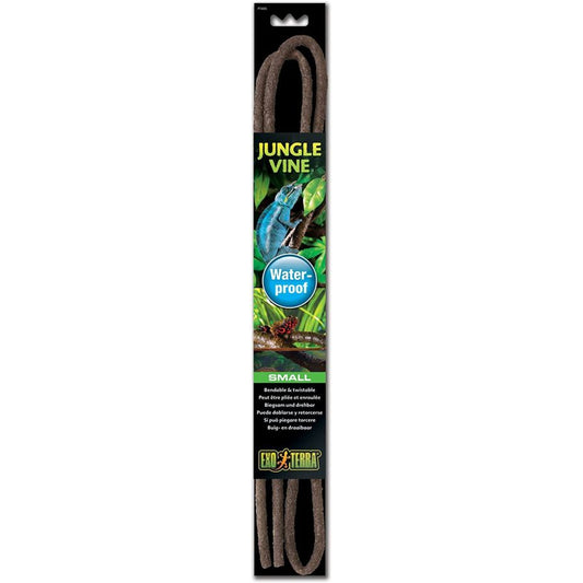 Exo-Terra Jungle Vines - Bendable-Reptile-Exo-Terra-Small - Waterproof (72" Long x 5 mm Diamter)-