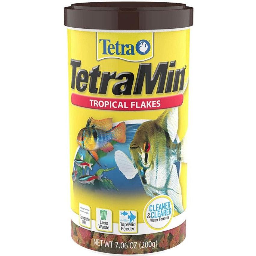 Tetra TetraMin Tropical Flakes Fish Food-Fish-Tetra-7.06 oz-