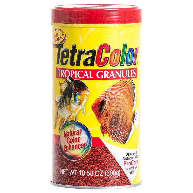 Tetra TetraColor Tropical Granules-Fish-Tetra-10.58 oz-