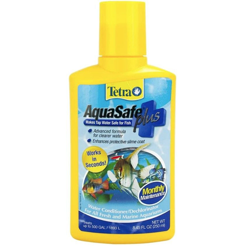 Tetra AquaSafe Plus Tap Water Conditioner-Fish-Tetra-8.4 oz-