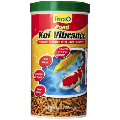Tetra Pond Koi Vibrance Fish Food - Color Enhancing-Fish-Tetra Pond-4.94 oz-