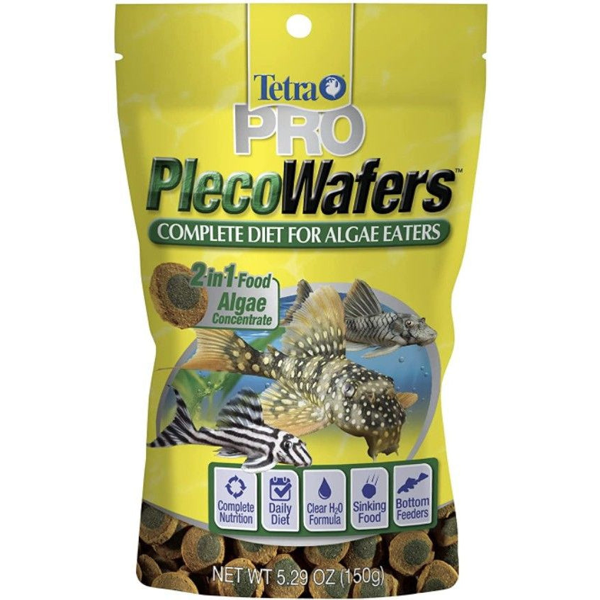 Tetra Pro PlecoWafers-Fish-Tetra Pond-5.29 oz-