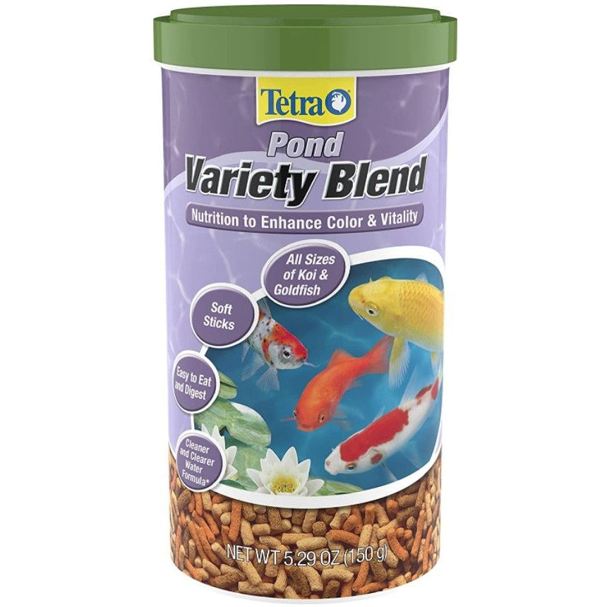 Tetra Pond Variety Blend Fish Food Sticks-Fish-Tetra Pond-5.29 oz-