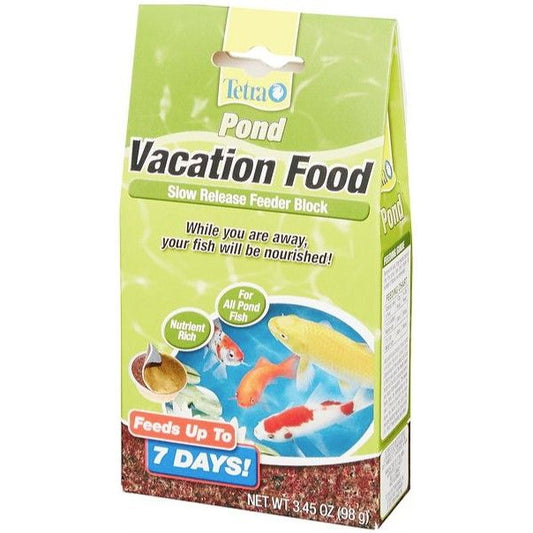 Tetra Pond Vacation Food - Slow Release Feeder Block-Fish-Tetra Pond-3.45 oz-