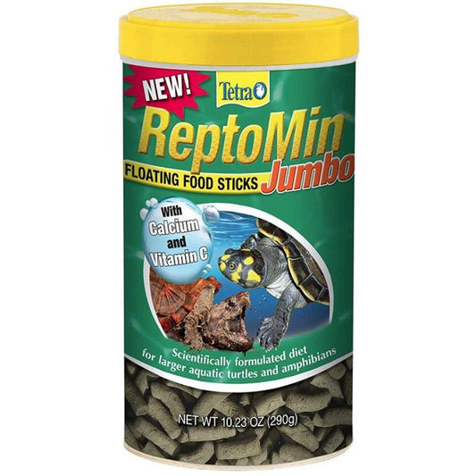 Tetra ReptoMin Floating Food Sticks - Jumbo-Reptile-Tetrafauna-10.23 oz-