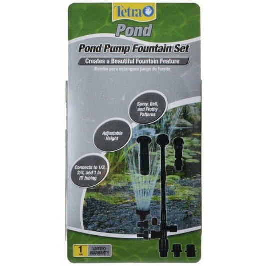 Tetra Pond Fountain Set for Water Garden Pumps-Fish-Tetra Pond-Large (3 Fountain Heads)-