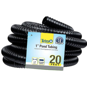 Tetra Pond Pond Tubing - Black-Fish-Tetra Pond-20' Long x 1" Diameter-