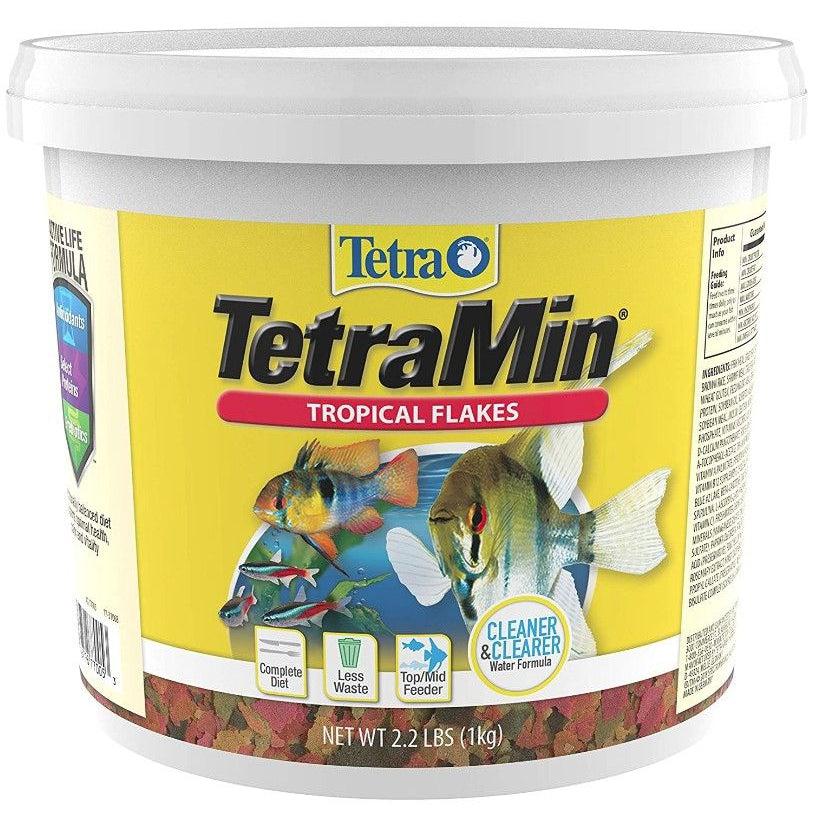 Tetra TetraMin Tropical Flakes Fish Food-Fish-Tetra-2.2 lbs-