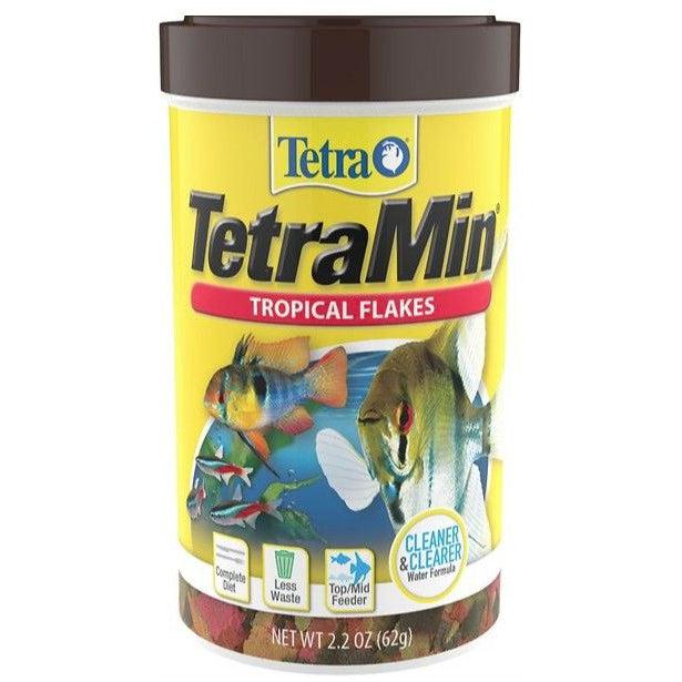 Tetra TetraMin Tropical Flakes Fish Food-Fish-Tetra-2.2 oz-