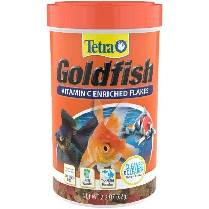 Tetra Goldfish Vitamin C Enriched Flakes-Fish-Tetra-2.2 oz-