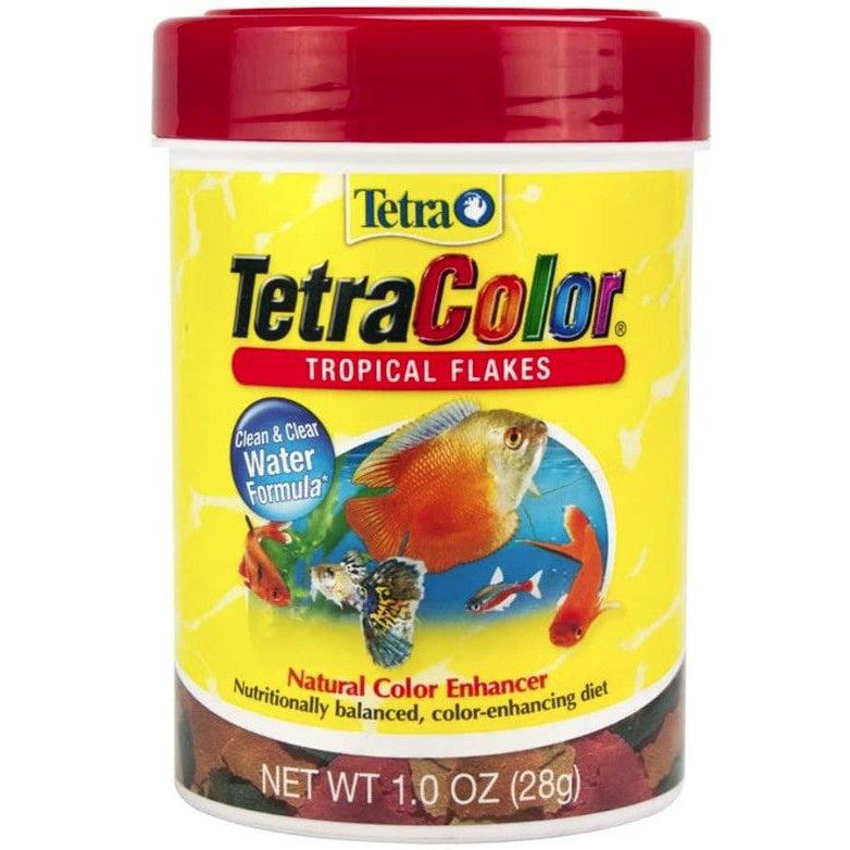 Tetra Tetra Tropical Color Flakes-Fish-Tetra-1 oz-