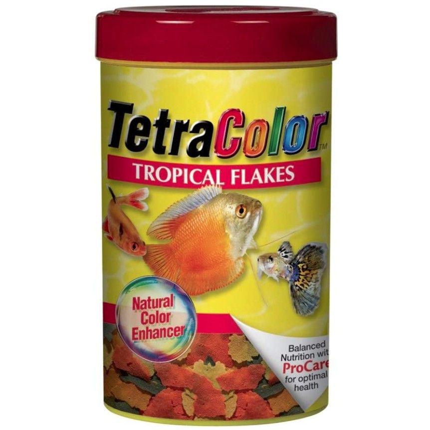 Tetra Tetra Tropical Color Flakes-Fish-Tetra-2.2 oz-