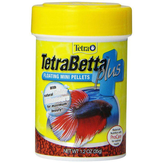 Tetra BettaPlus Mini Pellets-Fish-Tetra-1.2 oz-