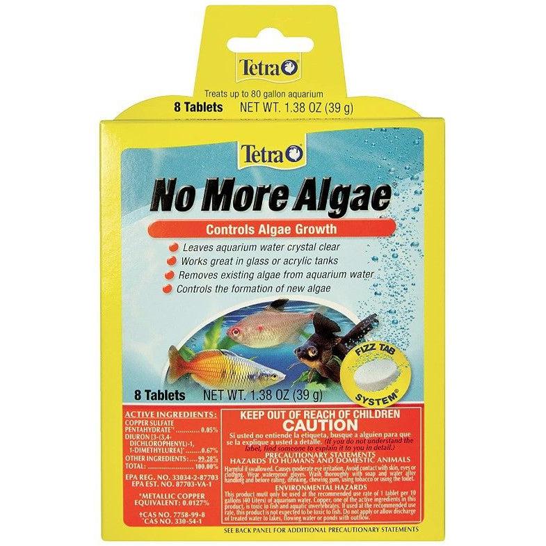 Tetra No More Algae-Fish-Tetra-8 Tablets-