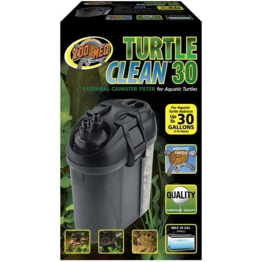 Zoo Med Turtle Clean 30 External Canister Filter for Aquatic Turtles-Animals & Pet Supplies-BimBimPet-