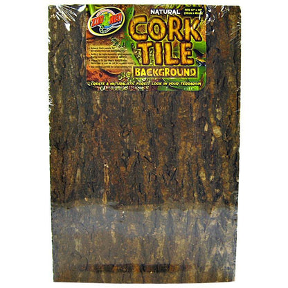 Zoo Med Natural Cork Tile Terrarium Background-Reptile-Zoo Med-Medium (18" Long x 12" Wide)-