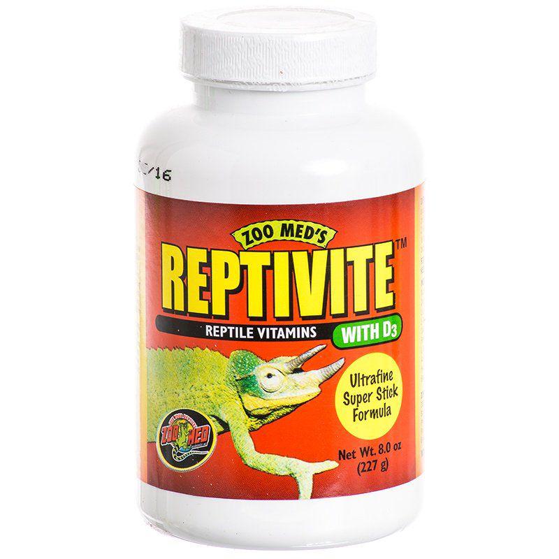 Zoo Med Reptivite Reptile Vitamins with D3-Reptile-Zoo Med-8 oz-