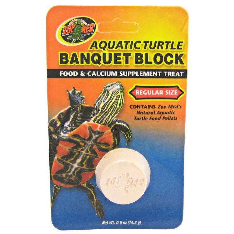 Zoo Med Aquatic Turtle Banquet Block-Reptile-Zoo Med-Regular (1 Pack)-