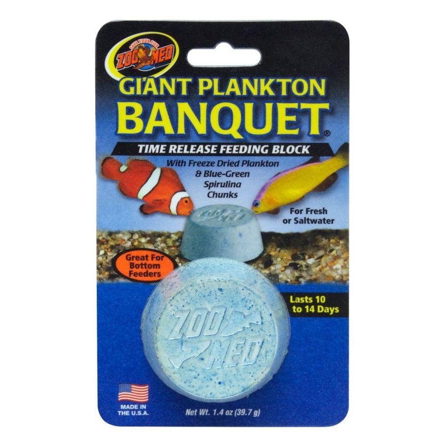 Zoo Med Plankton Banquet Fish Feeding Block-Fish-Zoo Med-Giant - 1 Pack-