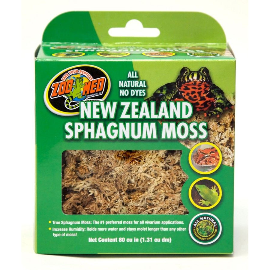 Zoo Med New Zeland Sphangnum Moss-Reptile-Zoo Med-80 Cubic Inches-