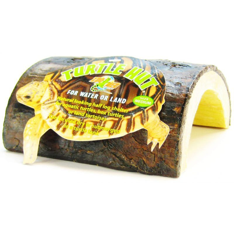 Zoo Med Turtle Hut-Reptile-Zoo Med-Medium (4.75"L x 5"W x 2.25"H)-