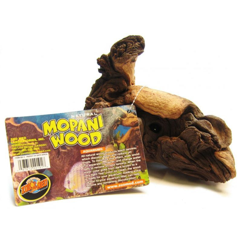 Zoo Med Aquatic Mopani Wood-Fish-Zoo Med-Small (6"-8" Long)-