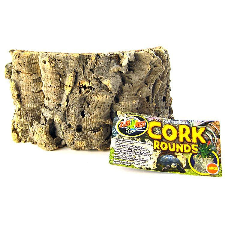 Zoo Med Natural Cork Rounds-Reptile-Zoo Med-Large (8"-13" Long)-