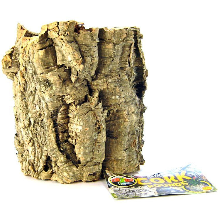 Zoo Med Natural Cork Rounds-Reptile-Zoo Med-X-Large (13"-16" Long)-