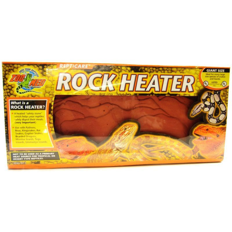 Zoo Med ReptiCare Rock Heater-Reptile-Zoo Med-Giant - 16" Long x 7" Wide (40-100 Gallons)-