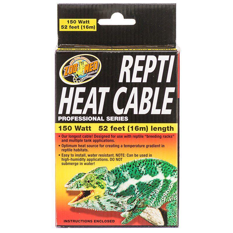 Zoo Med Repti Heat Cable-Reptile-Zoo Med-150 Watts (50' L)-