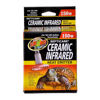 Zoo Med ReptiCare Ceramic Infrared Heat Emitter-Reptile-Zoo Med-150 Watts-