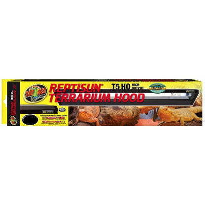 Zoo Med ReptiSun HO T5 Terrarium Hood-Reptile-Zoo Med-39 Watts (30" Hood - 28" T5 HO Bulb)-