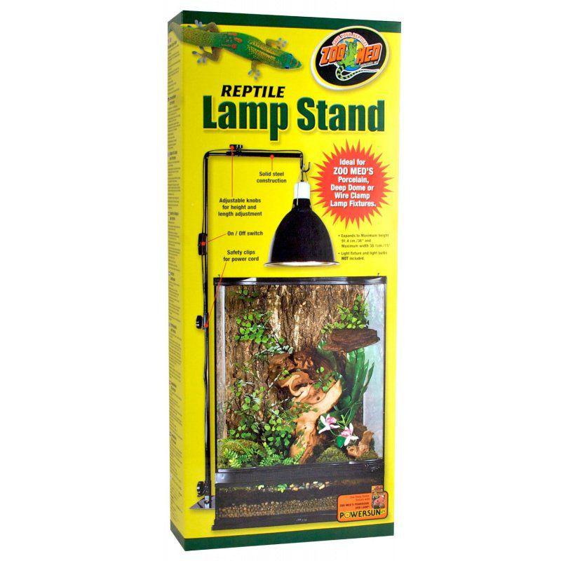 Zoo Med Reptile Lamp Stand-Reptile-Zoo Med-36" Max Height - 15" Max Horizontal Arm Length-