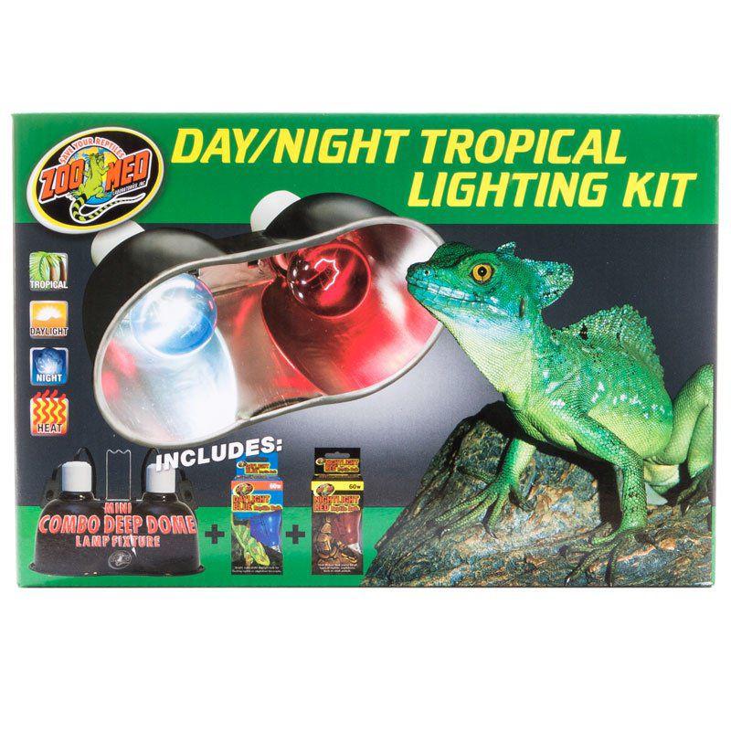 Zoo Med Day & Night Tropical Lighting Kit-Reptile-Zoo Med-Lighting Combo Pack-