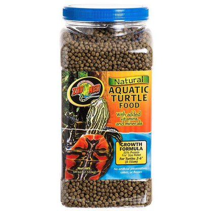 Zoo Med Natural Aquatic Turtle Food (Pellets)-Reptile-Zoo Med-54 oz-