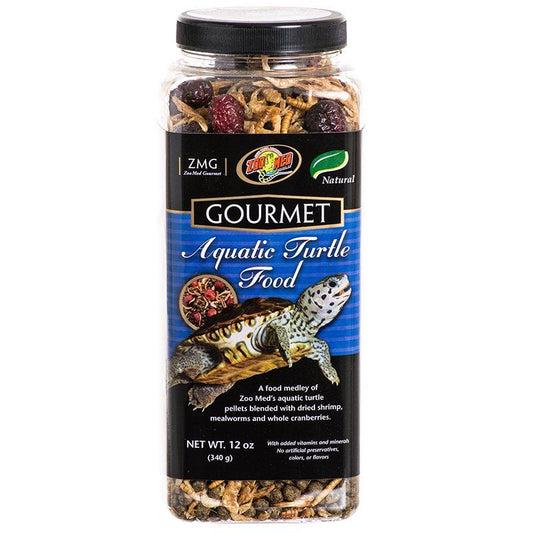 Zoo Med Gourmet Aquatic Turtle Food-Reptile-Zoo Med-12 oz-