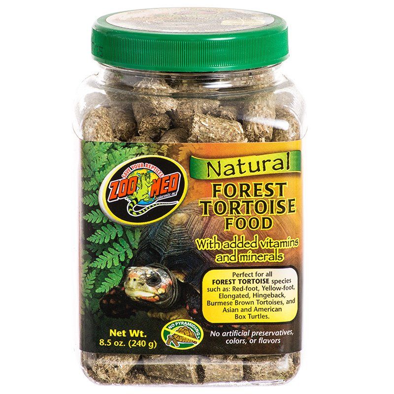 Zoo Med Natural Forest Tortoise Food-Reptile-Zoo Med-8.5 oz-