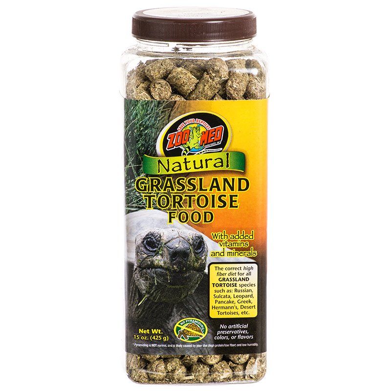 Zoo Med Natural Grassland Tortoise Food-Reptile-Zoo Med-15 oz-