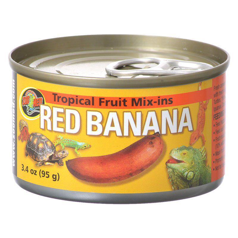 Zoo Med Tropical Friut Mix-ins Red Banana Reptile Treat-Reptile-Zoo Med-4 oz-